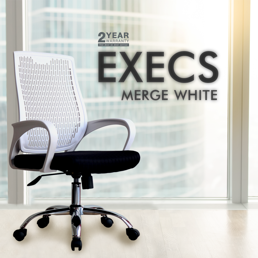 เก้าอี้สำนักงาน รุ่น EXECS MERGE WHITE