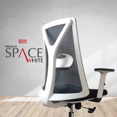 เก้าอี้สำนักงาน รุ่น PREMIUM Space White