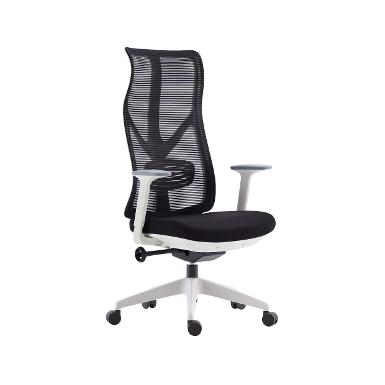 Super Chair เก้าอี้สำนักงาน พนักพิงสูง รุ่น Ferrari White PP
