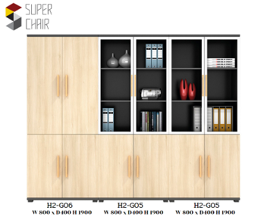 Super Chair ตู้เก็บเอกสาร รุ่น H2-G06+H2-G05